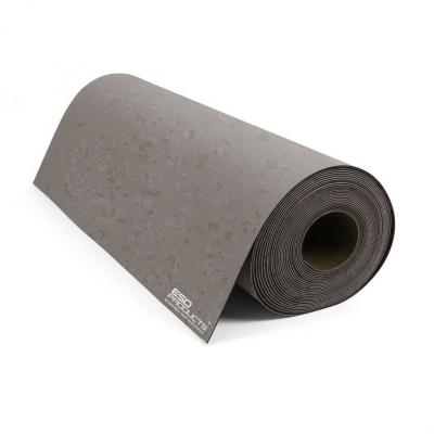 Electrostatic Dissipative Floor Roll Sentica ED Brown Gray 1.22 x 15 m x 2 mm Antistatic ESD Rubber Floor Covering